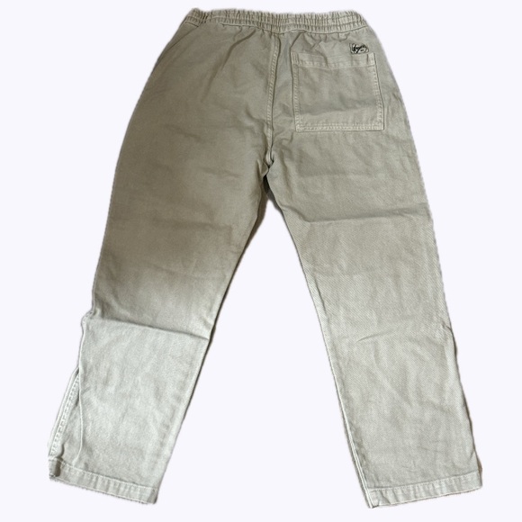 Zara khaki canvas joggers - Picture 2 of 4